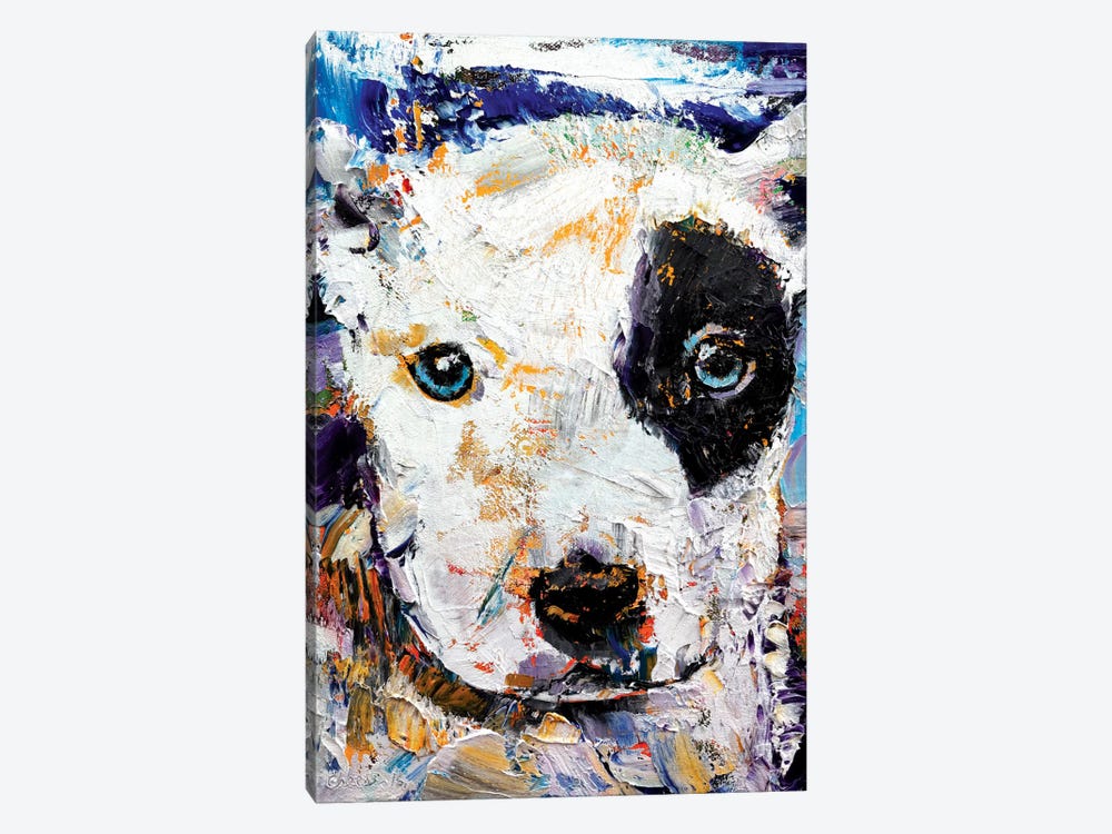 Pit Bull Puppy by Michael Creese 1-piece Canvas Wall Art