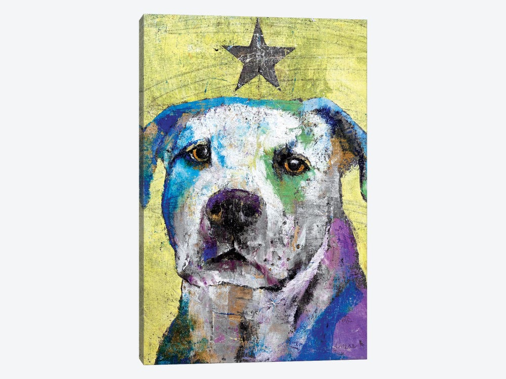 Pit Bull Terrier by Michael Creese 1-piece Canvas Print
