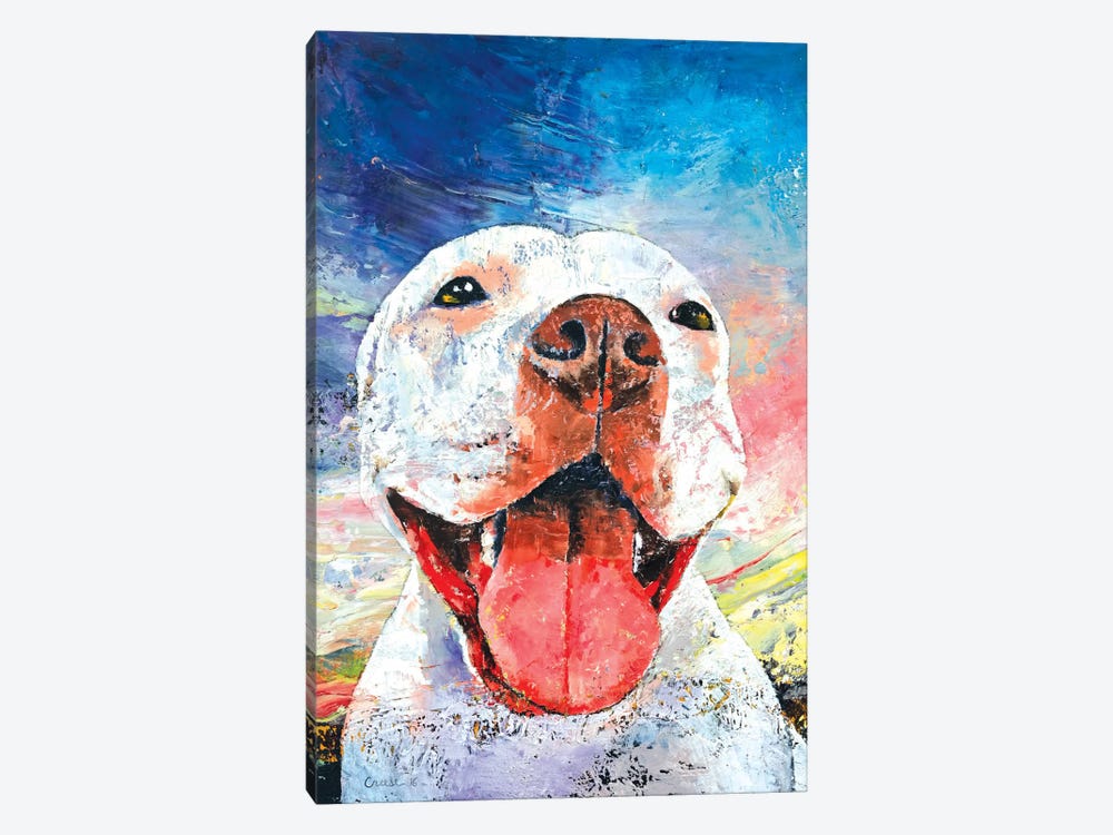 Pitbull by Michael Creese 1-piece Canvas Wall Art