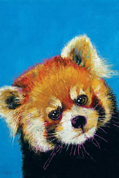 Red Panda by Michael Creese art print