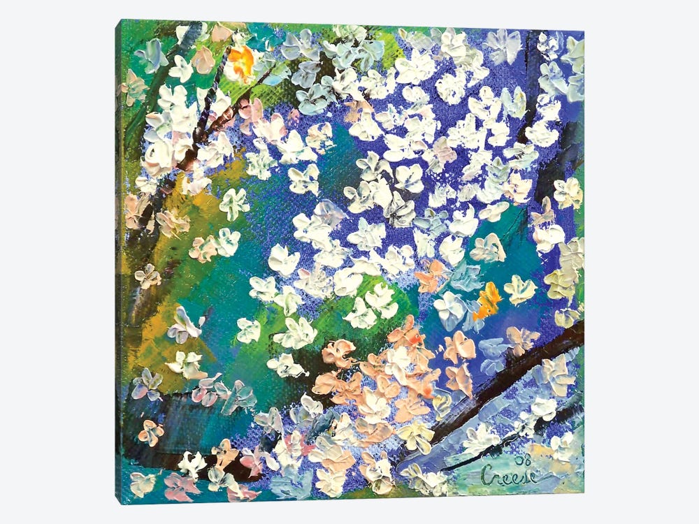 Sakura Oil Painting by Michael Creese 1-piece Art Print