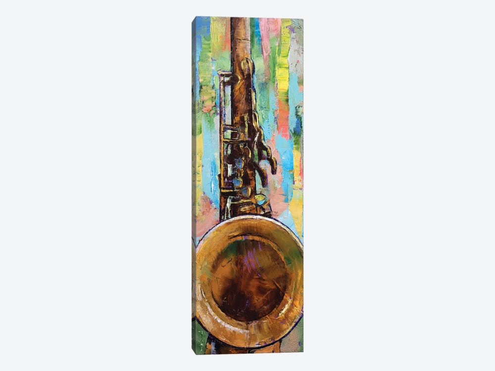 Saxophone 1-piece Canvas Print