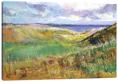 Scottish Landscape Canvas Art Print - Michael Creese