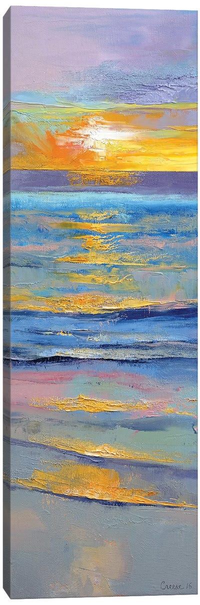 Sunset Canvas Art Print - Michael Creese