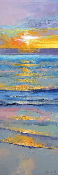 Panoramic Vertical: Sunset by Michael Creese