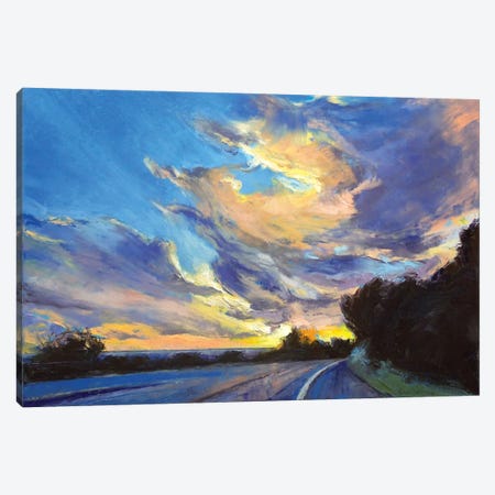 The Road To Sunset Beach Canvas Print #MCR139} by Michael Creese Canvas Art Print
