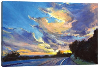 The Road To Sunset Beach Canvas Art Print - Michael Creese