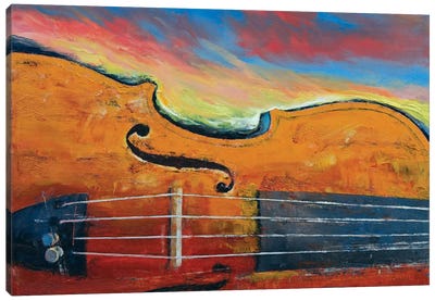 Violin Canvas Art Print - Michael Creese