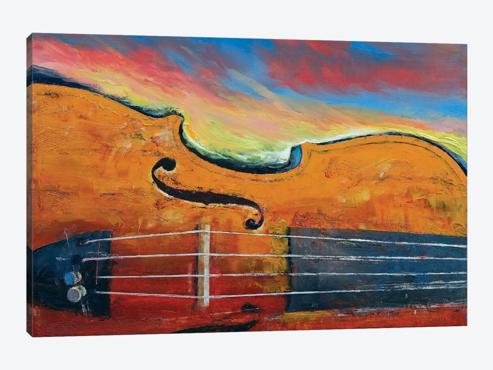 Violin 1-piece Canvas Print