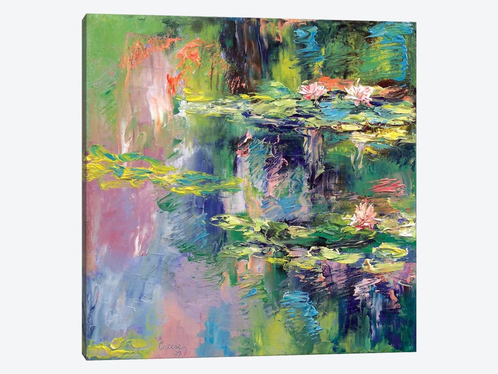 Water Lilies by Michael Creese 1-piece Canvas Art
