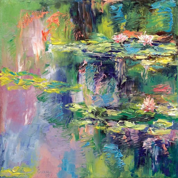 Water Lilies Collection: Water Lilies by Michael Creese