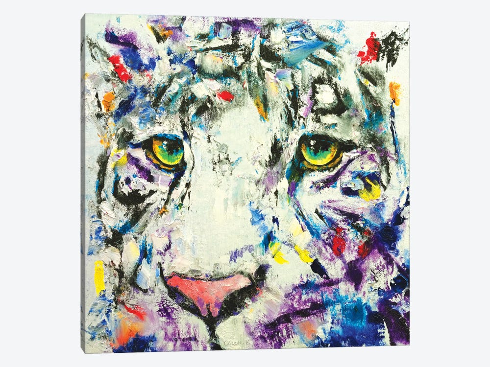 White Tiger by Michael Creese 1-piece Art Print