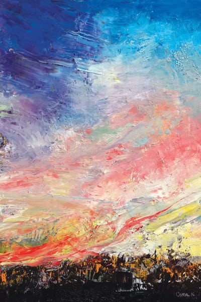 Cloudy Sunsets: Wildfire by Michael Creese