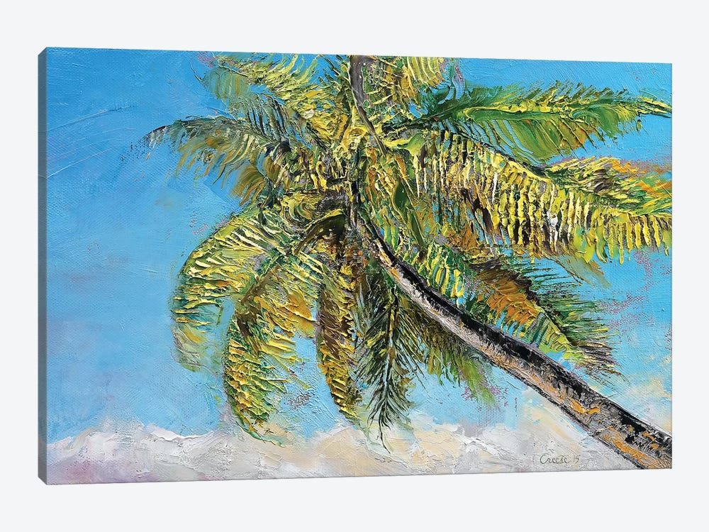 Windy Palm by Michael Creese 1-piece Art Print