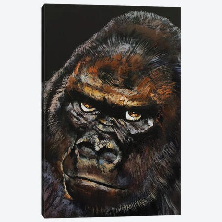 Gorilla Canvas Print #MCR158} by Michael Creese Canvas Art Print