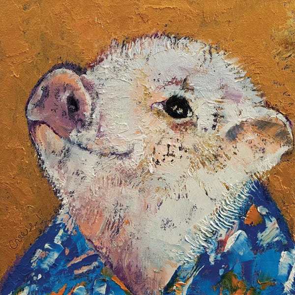 Pigs: Little Piggy by Michael Creese