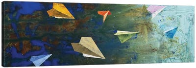 Paper Airplanes  Canvas Art Print - Michael Creese