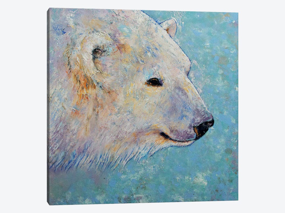 Polar Bear  by Michael Creese 1-piece Canvas Artwork