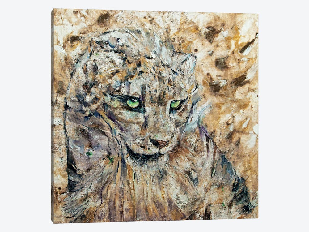 Snow Leopard  by Michael Creese 1-piece Canvas Print