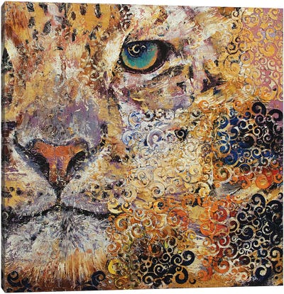 Leopard Dynasty Canvas Art Print - Leopard Art