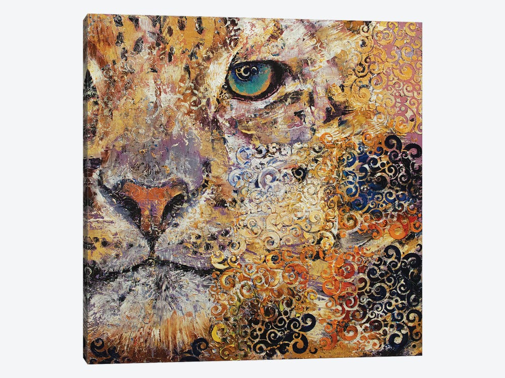 Leopard Dynasty by Michael Creese 1-piece Canvas Art