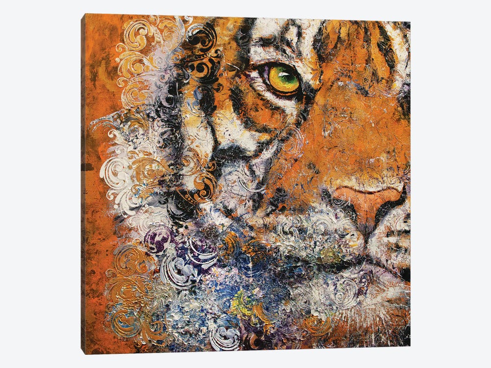 Royal Tiger by Michael Creese 1-piece Canvas Art