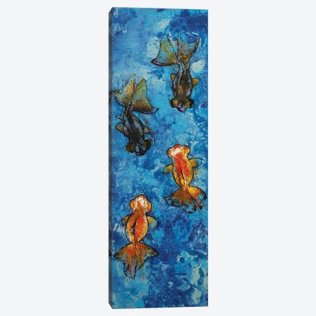 Butterfly Tail Goldfish Canvas Print #MCR221} by Michael Creese Art Print