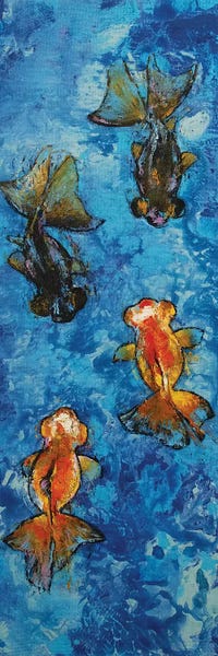 Goldfish: Butterfly Tail Goldfish by Michael Creese