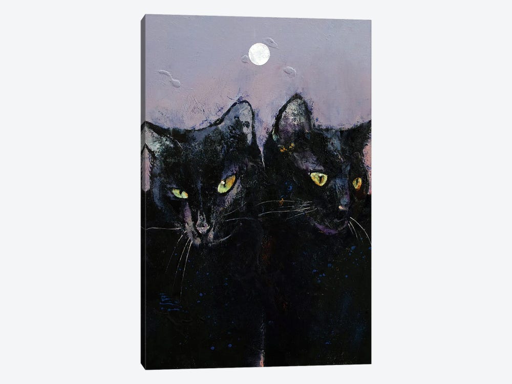 Gothic Cats by Michael Creese 1-piece Canvas Art