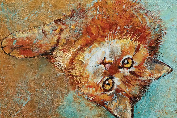 Little Tiger by Michael Creese wall art