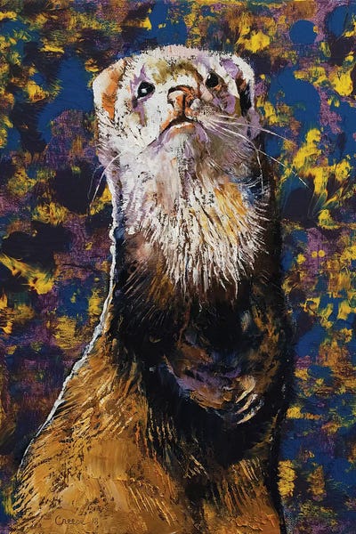 Regal Ferret by Michael Creese art print