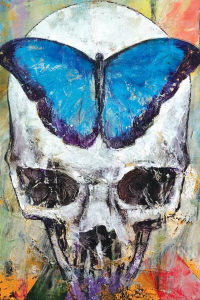 Skulls: Butterfly Skull by Michael Creese