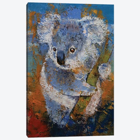 Koala Canvas Print #MCR242} by Michael Creese Canvas Print