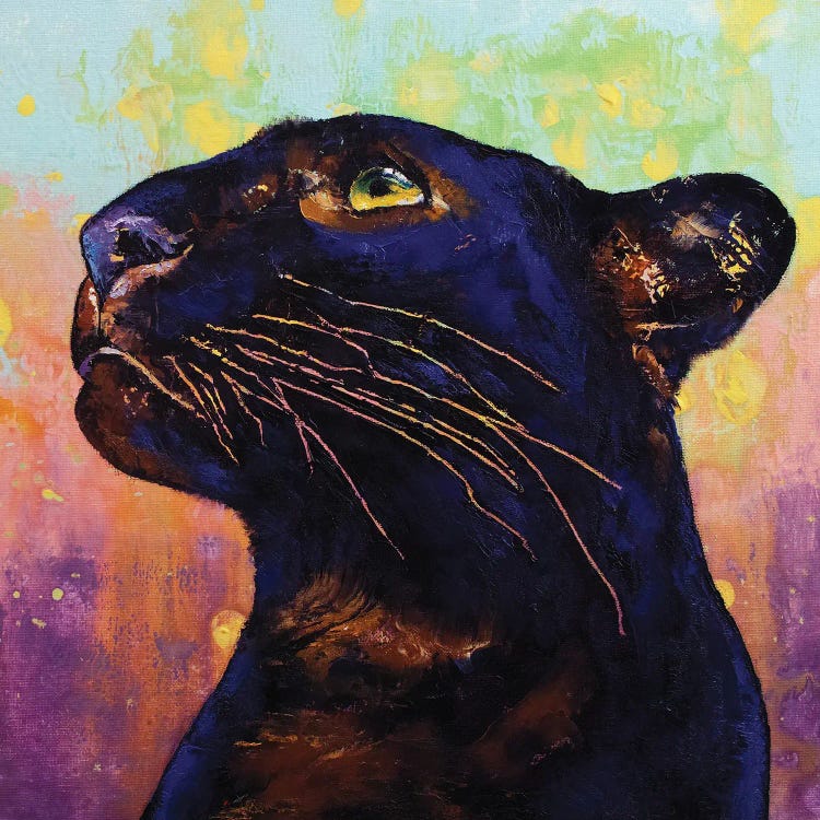 Panther Colors by Michael Creese wall art