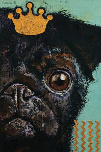 Crowns: King Pug by Michael Creese