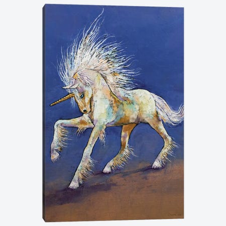 Baby Unicorn Canvas Print #MCR261} by Michael Creese Art Print