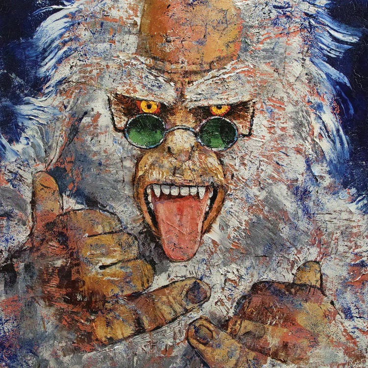 Yeti by Michael Creese wall art