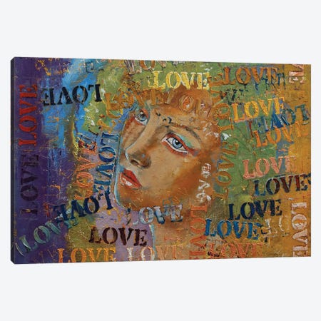 Dreaming Of Love Canvas Print #MCR275} by Michael Creese Canvas Art Print