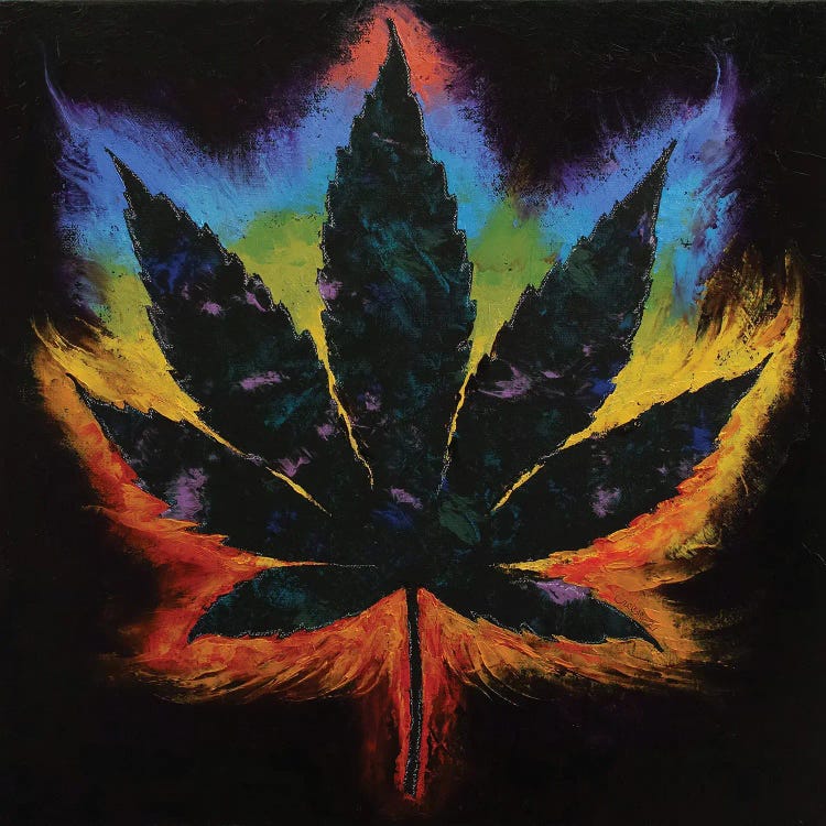 Holy Weed by Michael Creese wall art