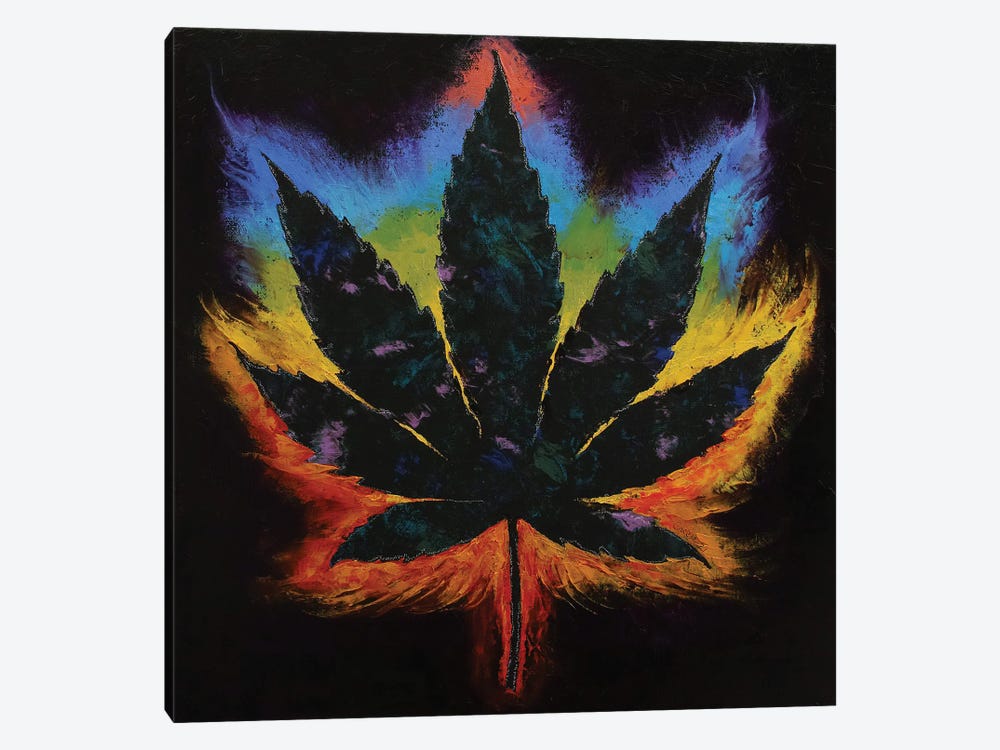 Holy Weed by Michael Creese 1-piece Canvas Art