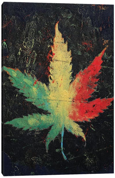 Marijuana Canvas Art Print - Michael Creese