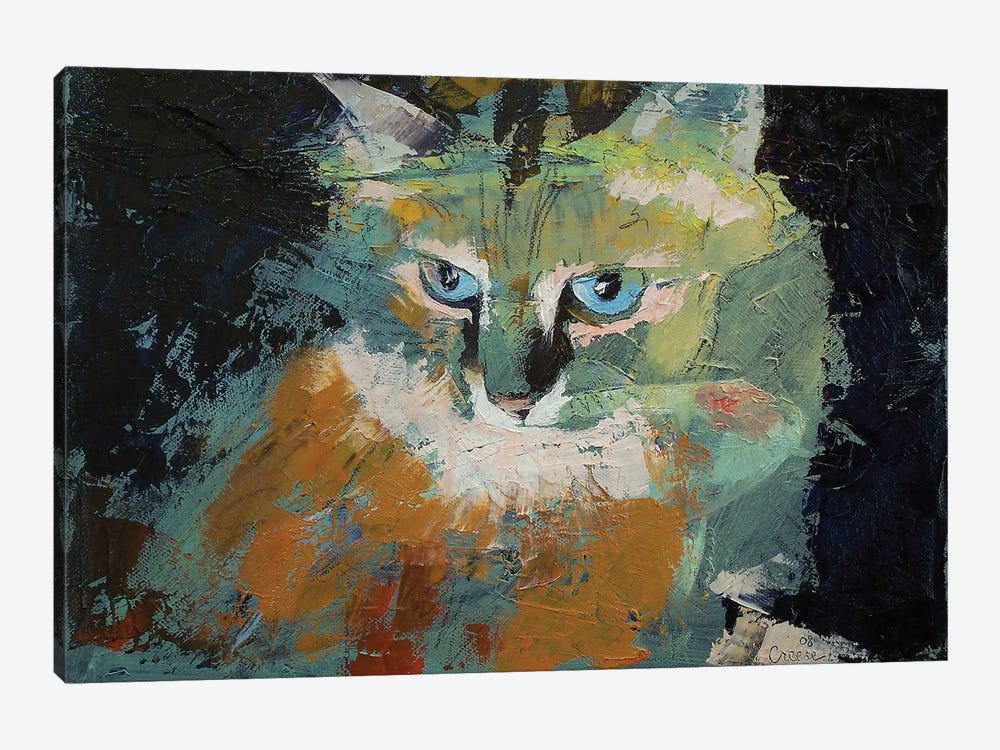 Himalayan Cat by Michael Creese 1-piece Canvas Wall Art