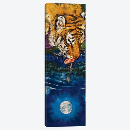 Tiger Moon Canvas Print #MCR282} by Michael Creese Art Print