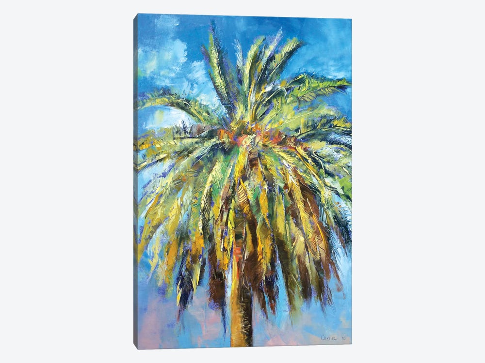 Canary Island Date Palm by Michael Creese 1-piece Canvas Print