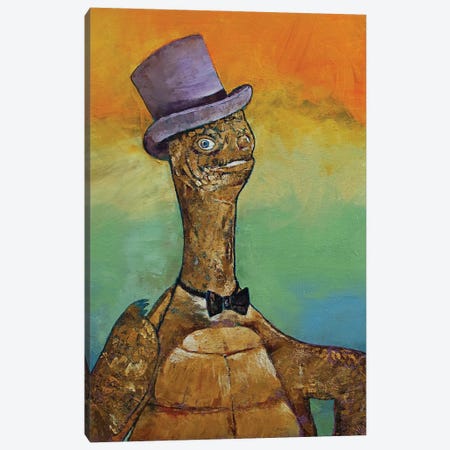 Turtle Swag Canvas Print #MCR290} by Michael Creese Canvas Artwork