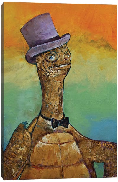 Turtle Swag Canvas Art Print - Michael Creese