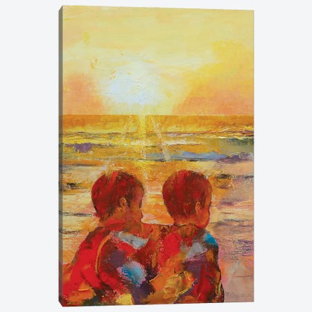 Brothers Canvas Print #MCR292} by Michael Creese Canvas Artwork