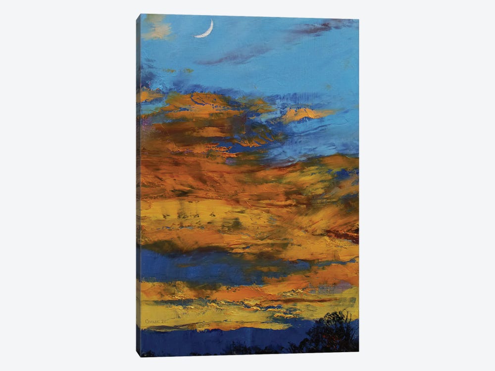 Tangerine Sunset by Michael Creese 1-piece Canvas Art