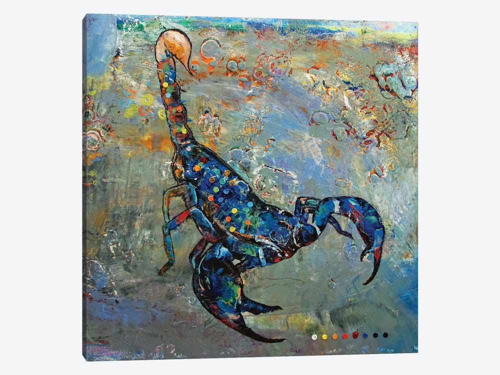 Scorpion by Michael Creese 1-piece Canvas Art