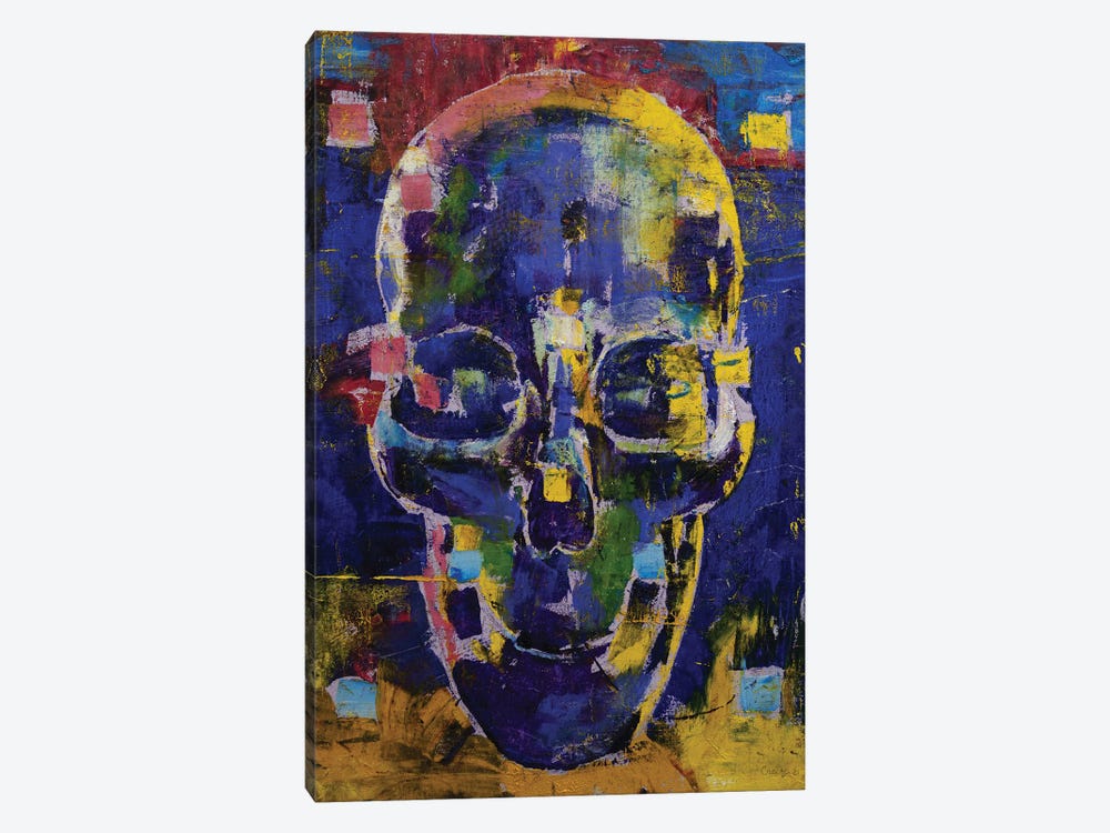 Cyber Skull by Michael Creese 1-piece Art Print